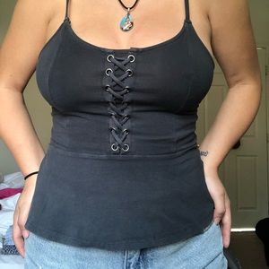Dark Grey Tank Top